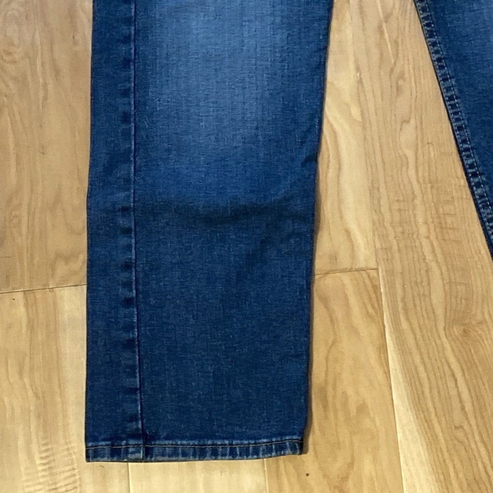 Levis 505 Blue Jeans Mens Regular Fit Straight Leg 36 X 30 - Picture 6 of 16